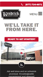 Mobile Screenshot of kendrickbodyshop.com